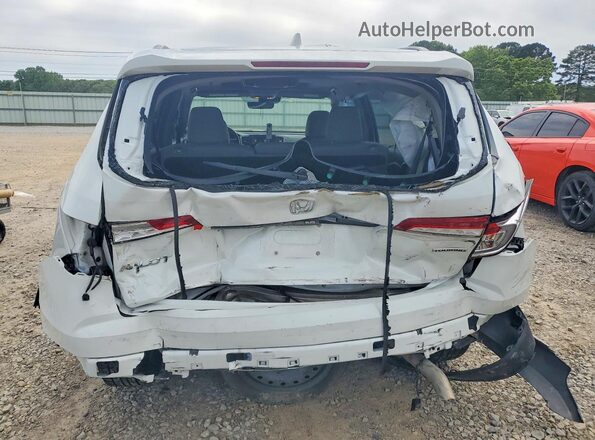 5FNYF5H90LB026007 2020 HONDA PILOT White Vista trasera