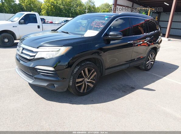 5FNYF5H91HB037119 2017 HONDA PILOT Black Przód lewy