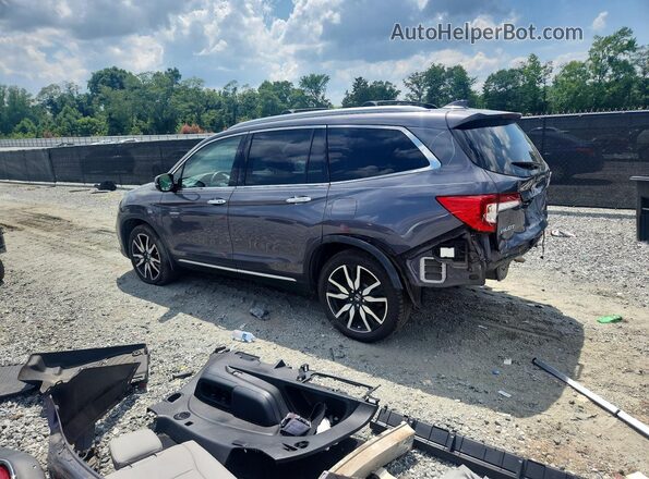 5FNYF5H91KB022658 2019 HONDA PILOT Gray Rear left