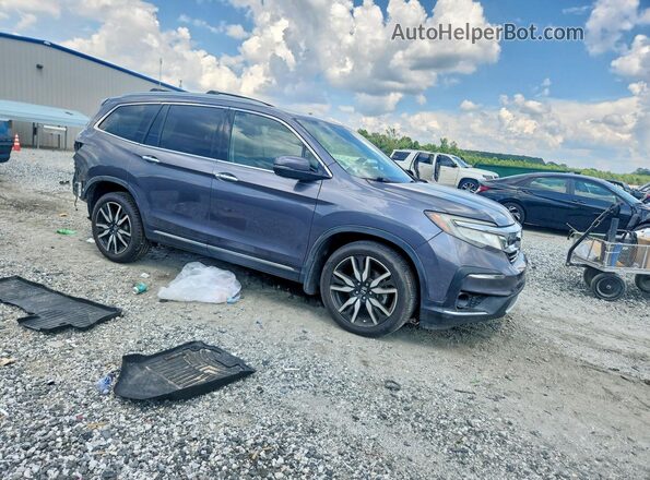 5FNYF5H91KB022658 2019 HONDA PILOT Gray Front right