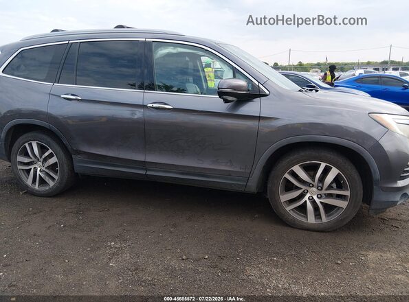 5FNYF5H92HB011550 2017 HONDA PILOT Gray Front view