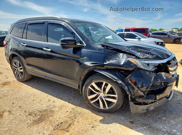 5FNYF5H92JB003048 2018 HONDA PILOT Черный Передняя правая четверть