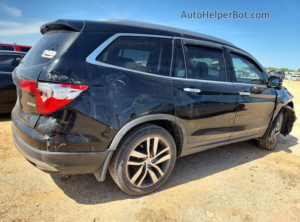 5FNYF5H92JB003048 2018 HONDA PILOT Черный Задняя правая четверть