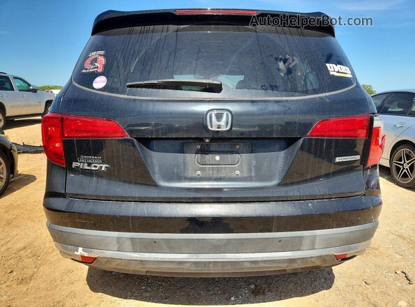 5FNYF5H92JB003048 2018 HONDA PILOT Черный Вид сзади
