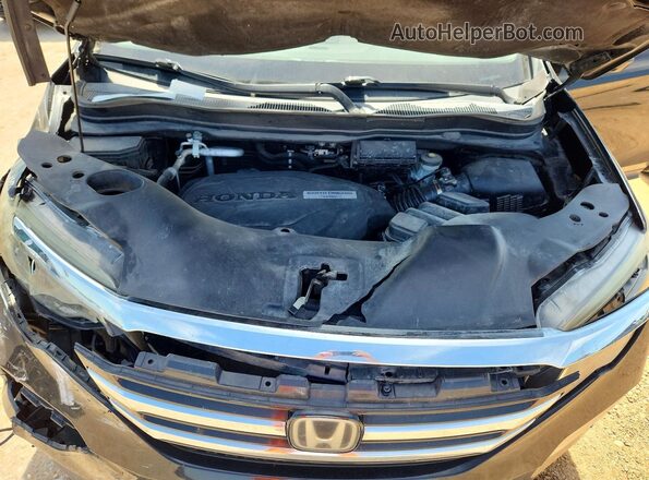 5FNYF5H92JB003048 2018 HONDA PILOT Черный Вид подкапотного пространства