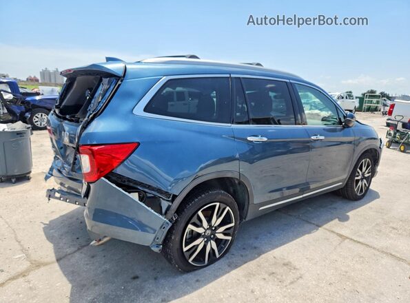 5FNYF5H92LB023786 2020 HONDA PILOT Синий Задняя правая четверть