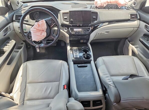 5FNYF5H92LB023786 2020 HONDA PILOT Синий Вид панели приборов
