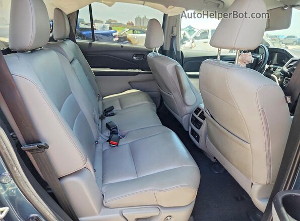 5FNYF5H92LB023786 2020 HONDA PILOT Синий Вид задних сидений