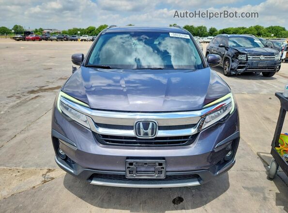 5FNYF5H92MB039164 2021 HONDA PILOT Gray წინა ხედი