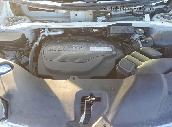 5FNYF5H93HB007698 2017 HONDA PILOT White ძრავის განყოფილების ხედი