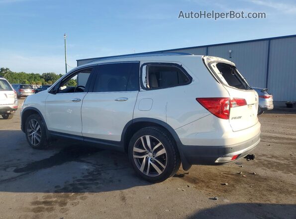 5FNYF5H93HB007698 2017 HONDA PILOT White უკანა მარცხენა