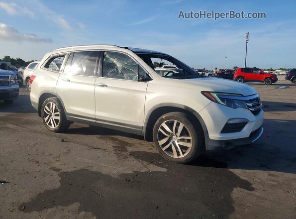 5FNYF5H93HB007698 2017 HONDA PILOT White წინა მარჯვენა