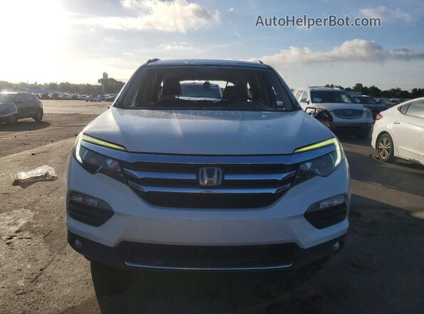 5FNYF5H93HB007698 2017 HONDA PILOT White წინა ხედი