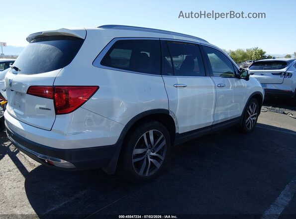 5FNYF5H93HB025148 2017 HONDA PILOT White Rear right