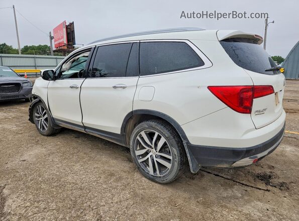 5FNYF5H93JB007707 2018 HONDA PILOT White Trasero izquierdo