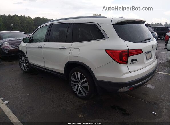 5FNYF5H95HB005872 2017 HONDA PILOT Белый Задняя левая четверть