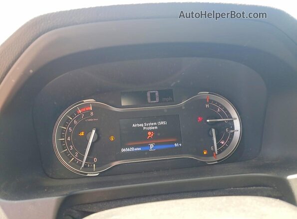 5FNYF5H95HB028519 2017 HONDA PILOT Blue ხელსაწყოთა პანელის ხედი