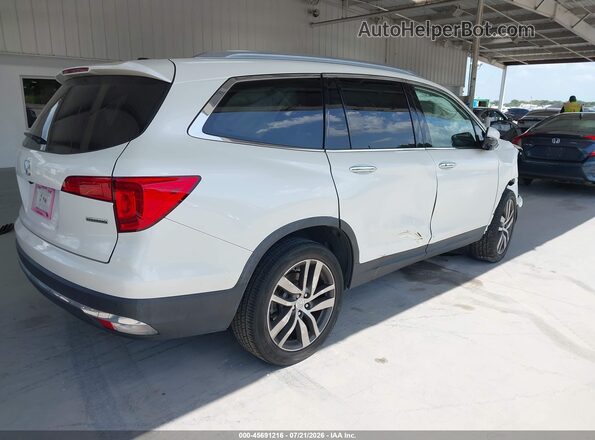 5FNYF5H99HB014929 2017 HONDA PILOT White უკანა მარჯვენა