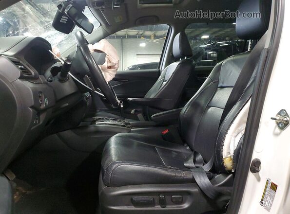 5FNYF6H00HB032355 2017 HONDA PILOT White Front interior view