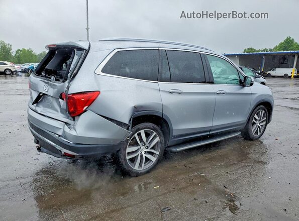 5FNYF6H00JB004903 2018 HONDA PILOT Silver Հետևի աջ