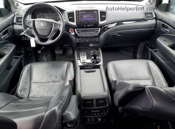 5FNYF6H00JB004903 2018 HONDA PILOT Silver Առջևի վահանակի տեսք
