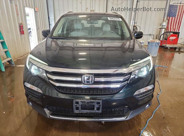 5FNYF6H00JB062204 2018 HONDA PILOT Green Widok z przodu