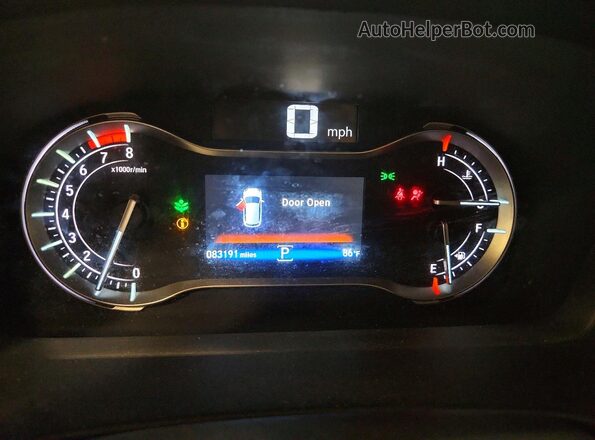5FNYF6H00JB062204 2018 HONDA PILOT Green Widok zestawu wskaźników
