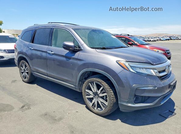 5FNYF6H00LB005262 2020 HONDA PILOT Gray წინა მარჯვენა