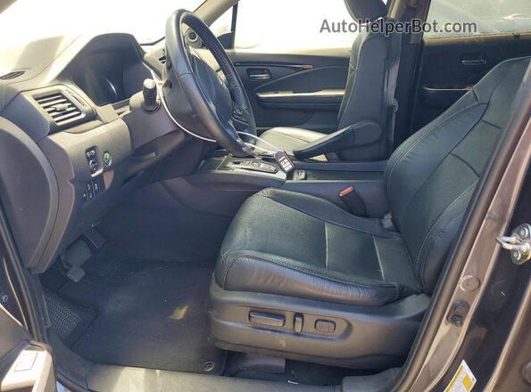 5FNYF6H00LB005262 2020 HONDA PILOT Gray წინა სალონის ხედი