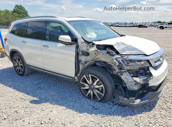 5FNYF6H00MB094106 2021 HONDA PILOT White Передня права чверть