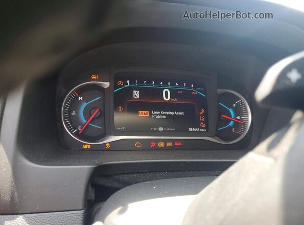 5FNYF6H00MB094106 2021 HONDA PILOT White Вид щитка приладів
