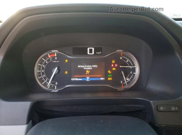 5FNYF6H01JB011312 2018 HONDA PILOT Blue ხელსაწყოთა პანელის ხედი