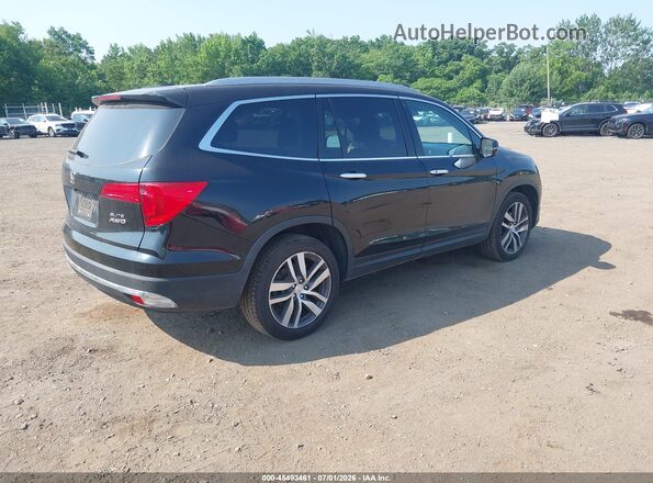 5FNYF6H01JB033889 2018 HONDA PILOT Black უკანა მარჯვენა