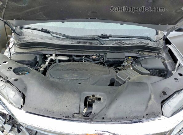 5FNYF6H01NB034496 2022 HONDA PILOT Серебряный Вид подкапотного пространства
