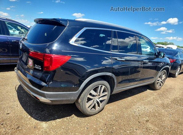 5FNYF6H02HB097062 2017 HONDA PILOT Black Trasero derecho