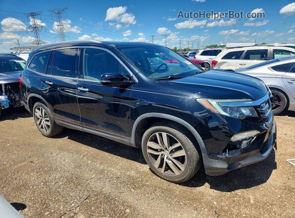 5FNYF6H02HB097062 2017 HONDA PILOT Black Delantero derecho