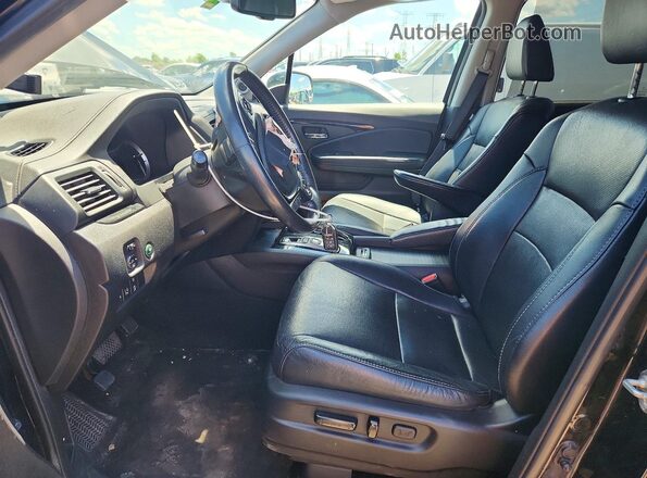 5FNYF6H02HB097062 2017 HONDA PILOT Black Vista interior delantera