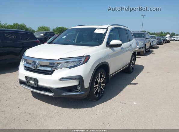 5FNYF6H03KB001804 2019 HONDA PILOT White Front left