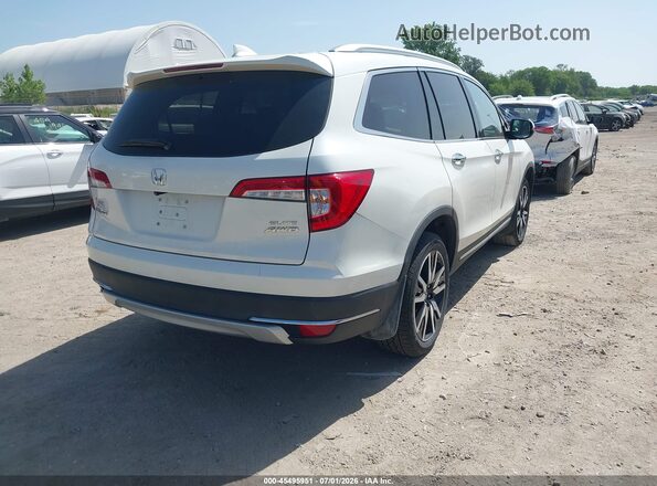 5FNYF6H03KB001804 2019 HONDA PILOT White Rear right