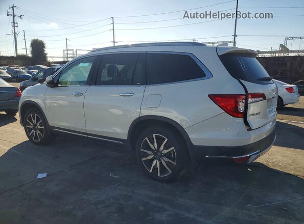 5FNYF6H03KB004265 2019 HONDA PILOT Белый Задняя левая четверть