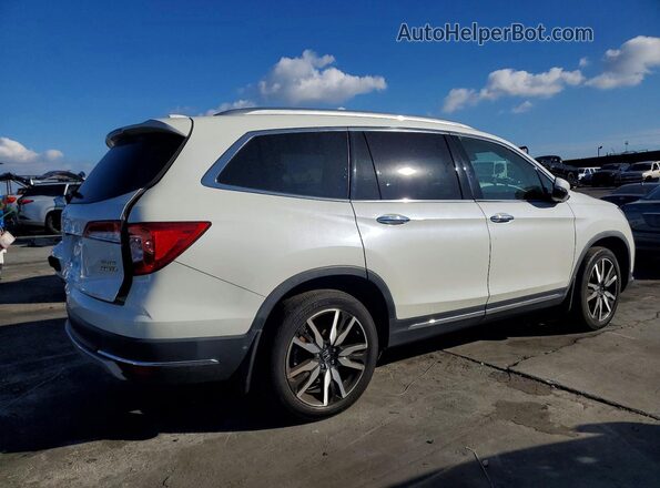 5FNYF6H03KB004265 2019 HONDA PILOT Белый Задняя правая четверть