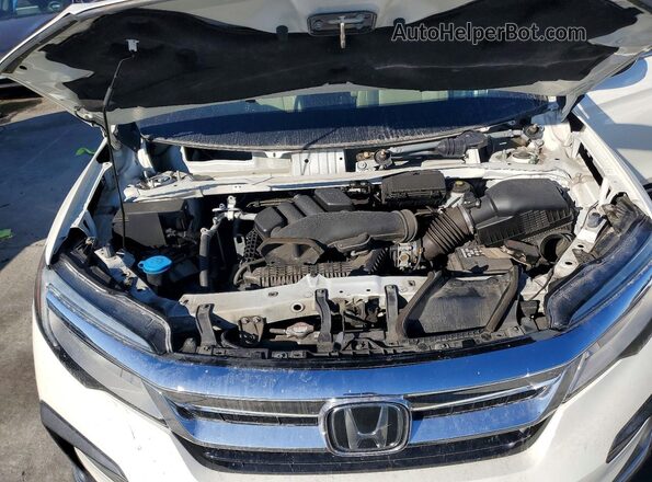 5FNYF6H03KB004265 2019 HONDA PILOT Белый Вид подкапотного пространства