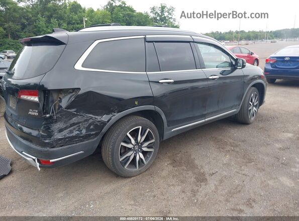 5FNYF6H03KB032311 2019 HONDA PILOT Черный Задняя правая четверть