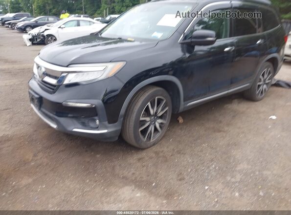 5FNYF6H03KB032311 2019 HONDA PILOT Черный Передняя левая четверть