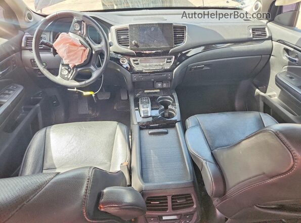 5FNYF6H03LB034951 2020 HONDA PILOT Black Առջևի վահանակի տեսք