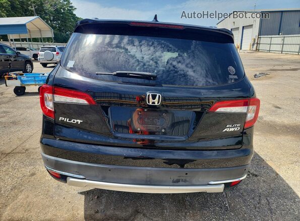 5FNYF6H03LB034951 2020 HONDA PILOT Black Հետևի տեսք