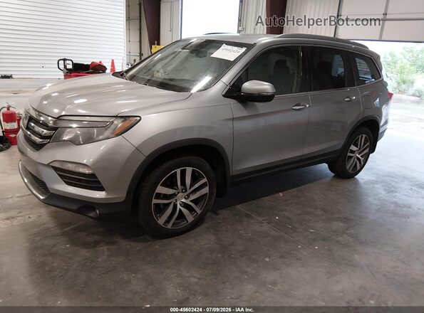 5FNYF6H04HB020077 2017 HONDA PILOT Gray Передня ліва чверть