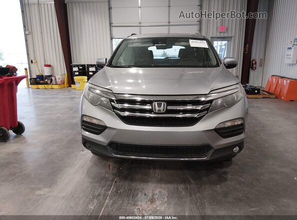 5FNYF6H04HB020077 2017 HONDA PILOT Gray Вид щитка приладів