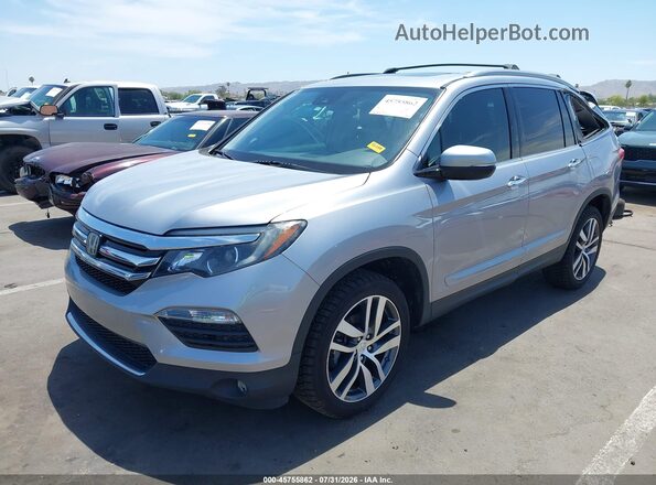 5FNYF6H04JB012776 2018 HONDA PILOT Silver Przód lewy