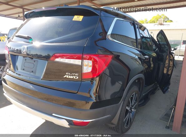 5FNYF6H04KB053104 2019 HONDA PILOT Black Tył prawy